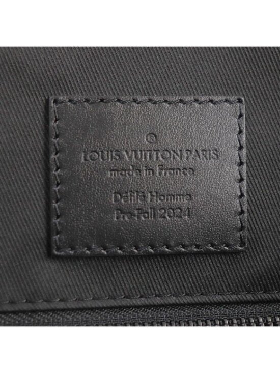 Louis Vuitton Damier Scuba Christopher MM Leather Backpack Yellow Black main image 7